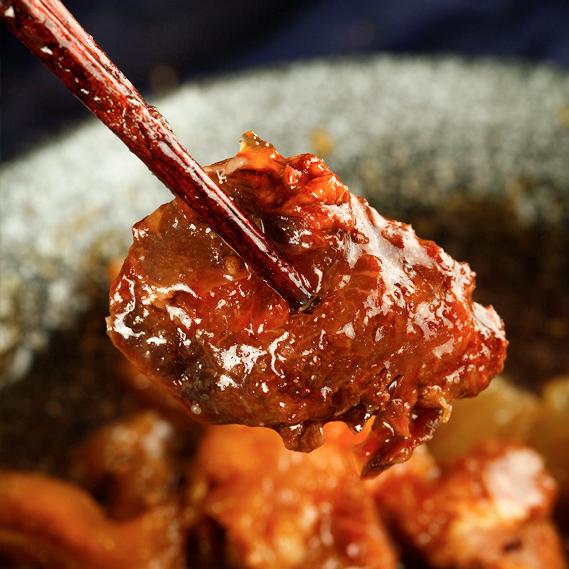 Jintoubaonao 2.5kg オープンバッグすぐに食べられる業務用牛肉すじ新鮮な調理済みの既製の料理豚の角煮インスタント料理パッケージ|undefined