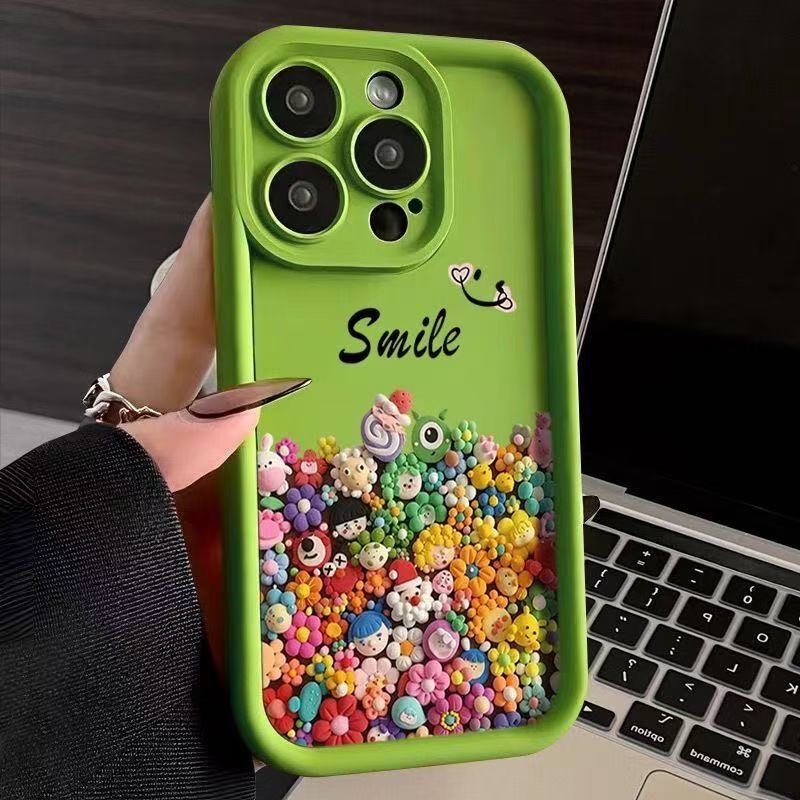 Muñeca de color esmeril-verde