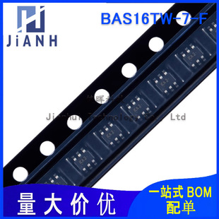 Original BAS16TW-7-F Silk Screen KA2 SOT-363 75V 150mA 4ns Switching Diode