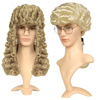 Judge Wig Lawyer Presiding judge Wig simulation Court court music Recital prop Long curly hair