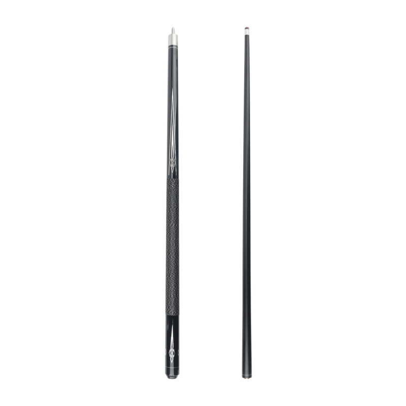 Xuanhe 1/2 スプリットビリヤードキュー ブラックテクノロジーカーボンリネンライングリップ中国式8ボールクラブ専用キュー|undefined