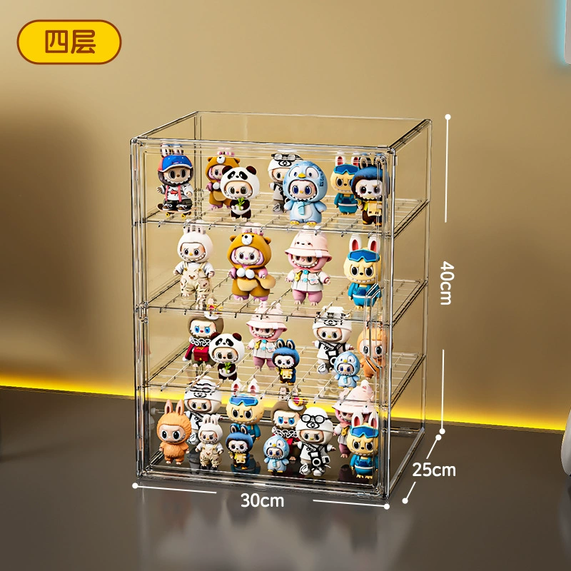 Storage system, stand, box, minifigure, acrylic doll