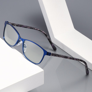 New fashion reading glasses HD spring leg reading presbyopia frame anti-blue light Old Man mirror wholesale 1287