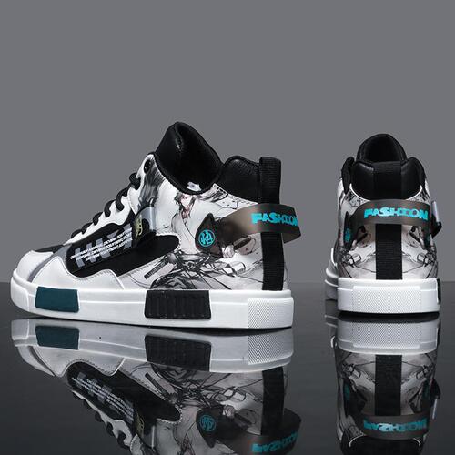 Men's Autumn/Winter New Release Sports Shoes, Cotton Waterproof Casual Shoes, Lightweight Soft Sole, Student and Youth Running Shoes, Skate Shoes