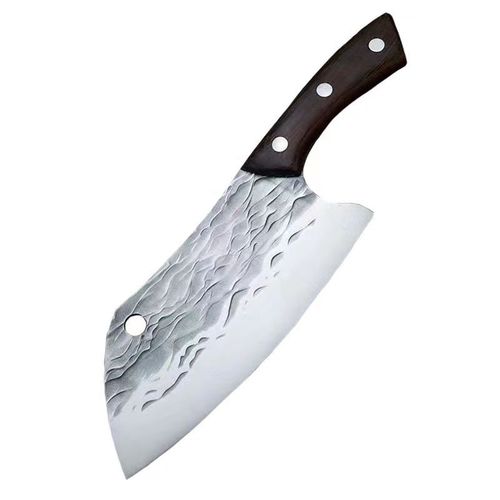 Factory direct sales forged kitchen knives, household kitchen knives, sharp kitchen slicing knives, bone chopping knives for chopping and cutting.