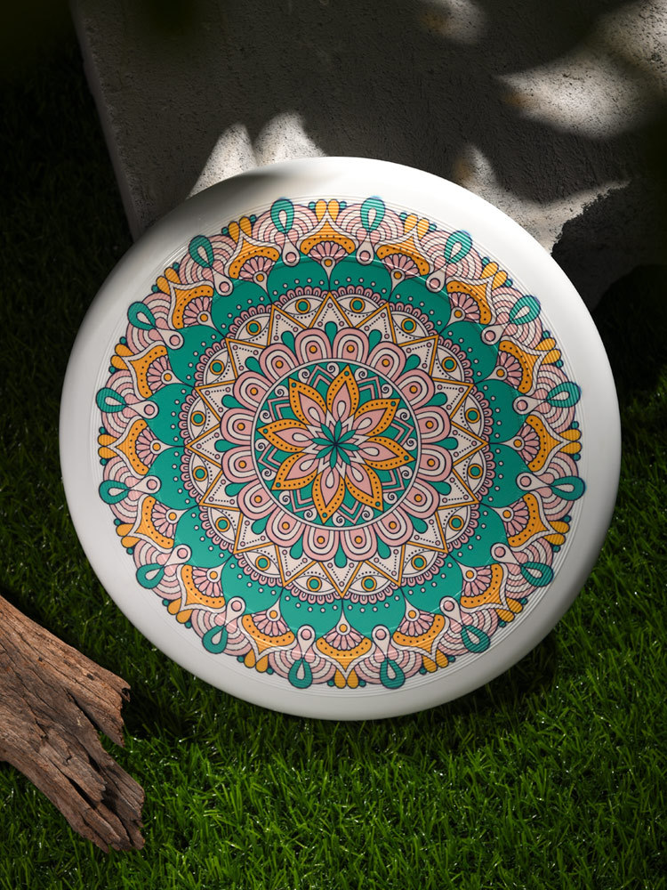 Aisenwer extremo Frisbee deporte mandala 175g profesional para adultos arena al aire libre competición de construcción de grupo plato volador