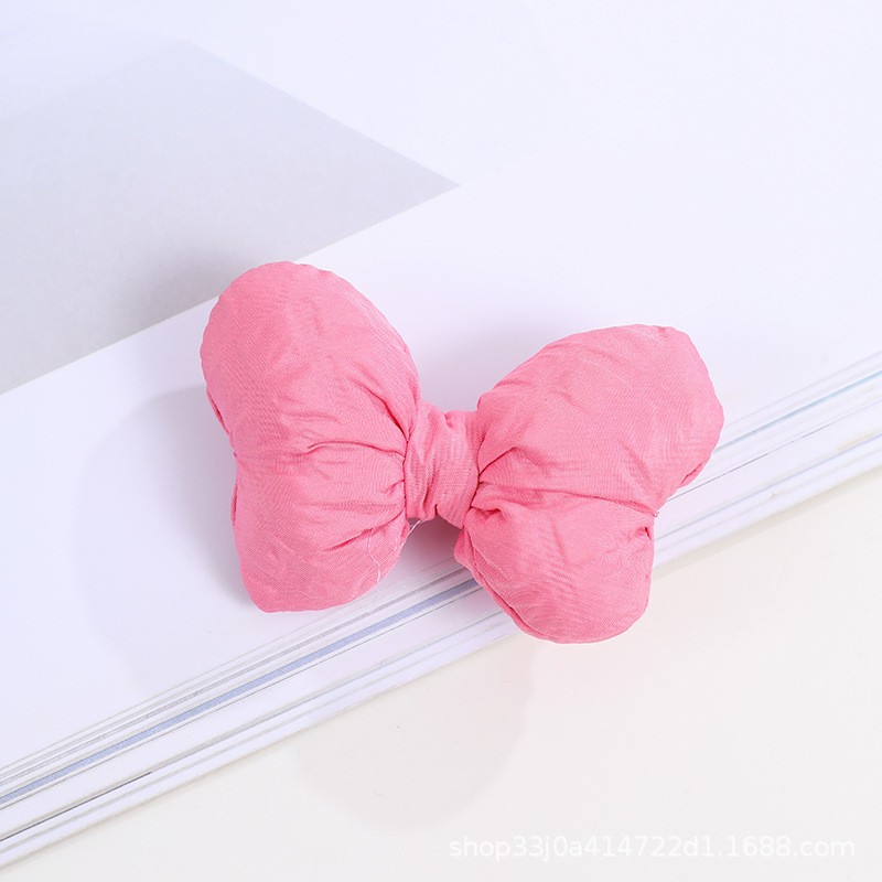 Accesorios de tela hechos a mano de dibujos animados colgantes INS animales de color café coreanos oso conejo lindo accesorios para el cabello infantil