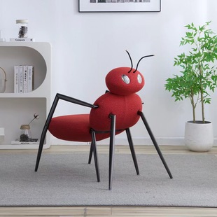 Ant Chair Sofa Danish Designer Fun Seat Office Chair Italian Chair Leisure Lounge Chair Lambswool Stool