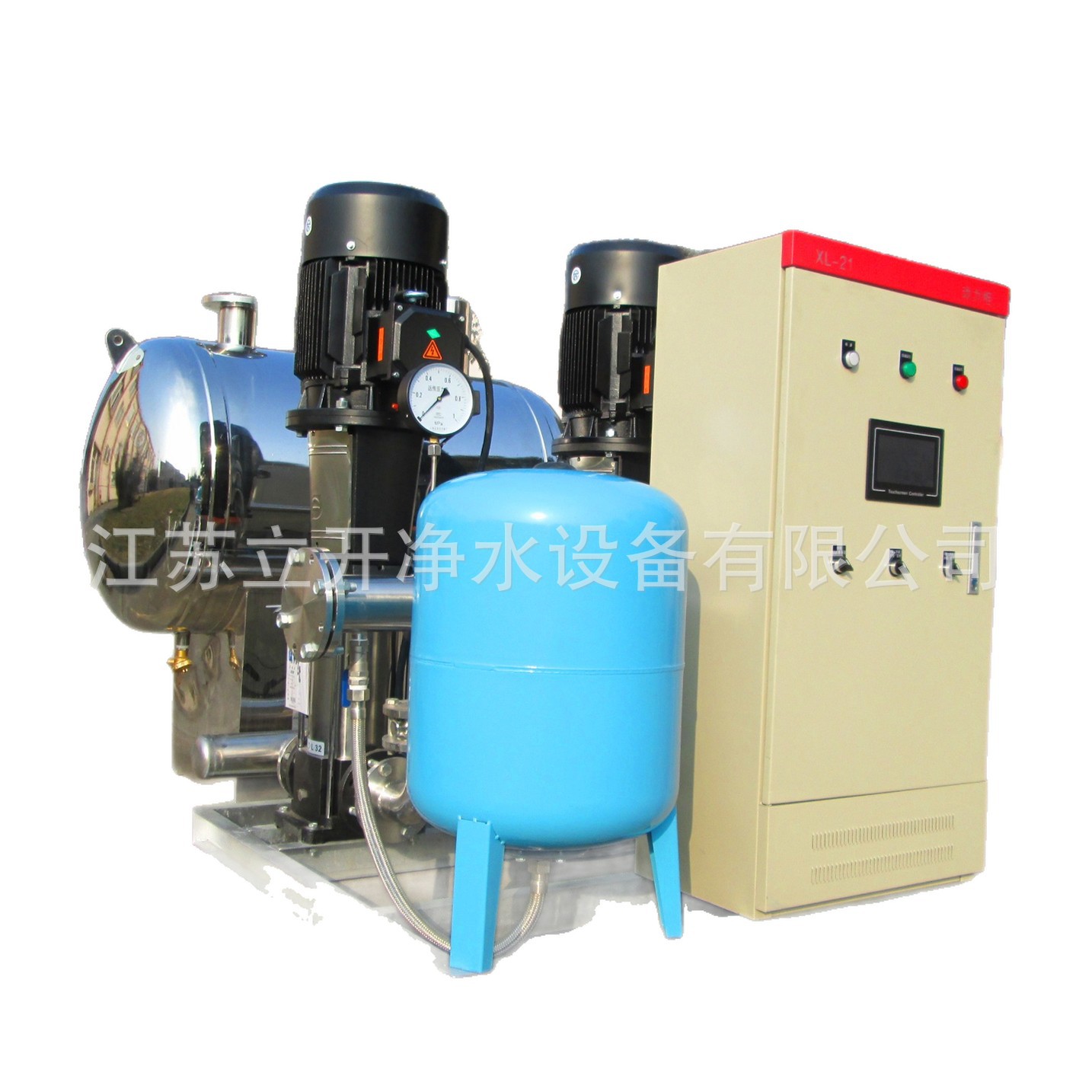 厂家直销双泵恒压变频无负压供水设备 二次增压供水系统