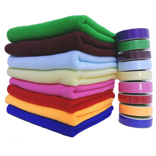 Wholesale Compressed Towels Superfine Fiber Colorful Disposable Towels Travel Portable Foreign Trade Compressed Towels