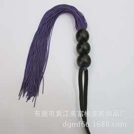 厂家直销女用皮鞭 情趣皮鞭 成人玩具环保材料  硅胶丝皮鞭