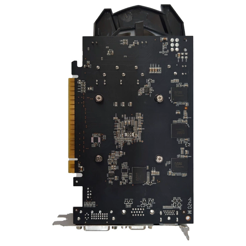 Графическая карта GTX1050 Ti, 4 ГБ GDDR5, PCIe, охлаждение с двумя вентиляторами (зарубежная версия)