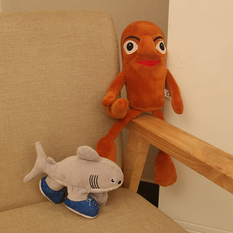 Plush Toys and Dolls of Mythical Creatures from the "Classic of Mountains and Seas" for Creative Abstract Plush Toys and Gifts