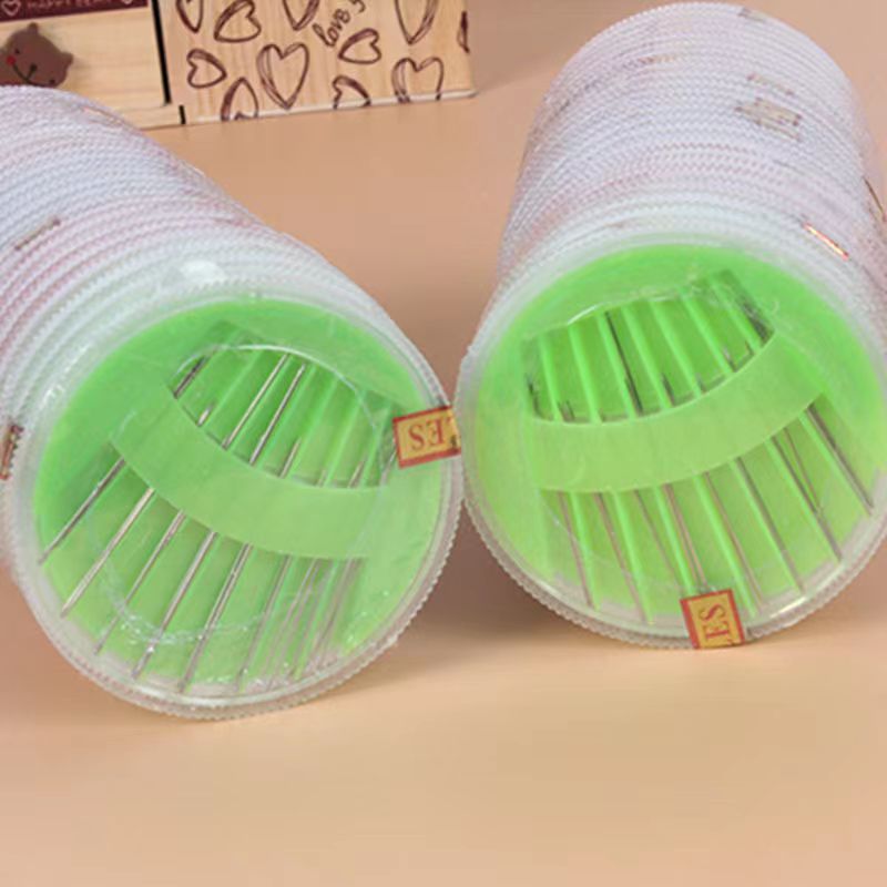 Fabricante al por mayor herramientas diy diarias en el hogar aguja de sutura manual aguja de disco aguja caja de aguja multicolor al por mayor