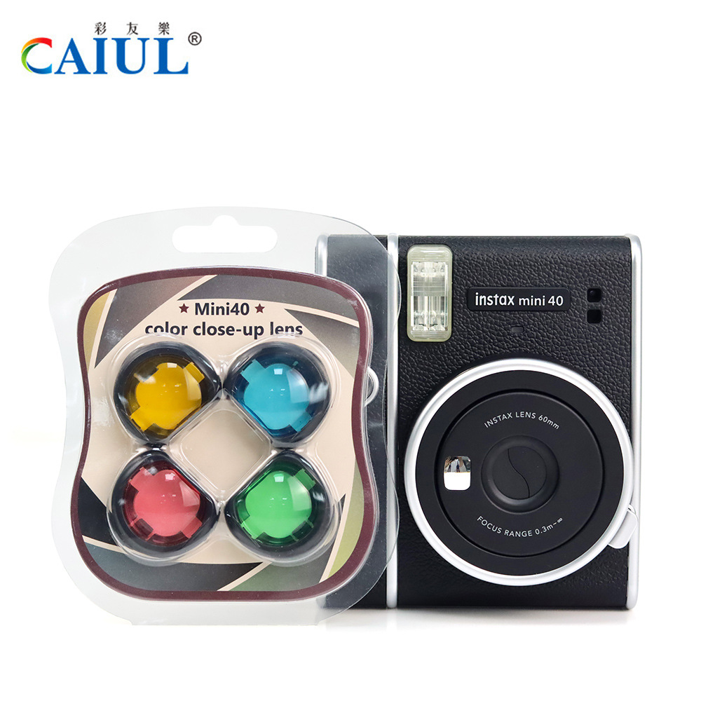 Applicable to shoot Instax mini40 filter digital camera color mirror…