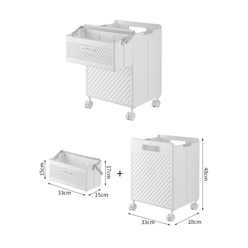 Canasta de ropa sucia plegable ins Canasta de ropa sucia portátil multifuncional Canasta de almacenamiento de gran capacidad para el hogar Canasta de almacenamiento de baño