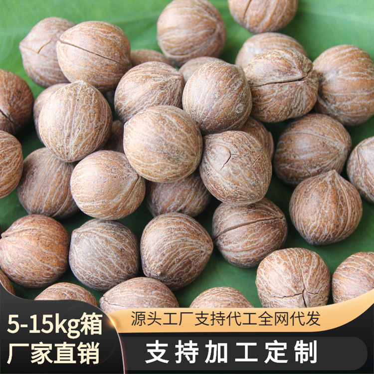 临安圆籽山核桃 非手剥小核桃 椒盐奶油味 批发 坚果炒货5公斤/箱