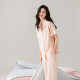 [Deep Sleep Series] 7A Antibacterial Lycra Cotton Women's Pajamas Summer Cotton Short-sleeved Trousers Home Clothes suit Tide