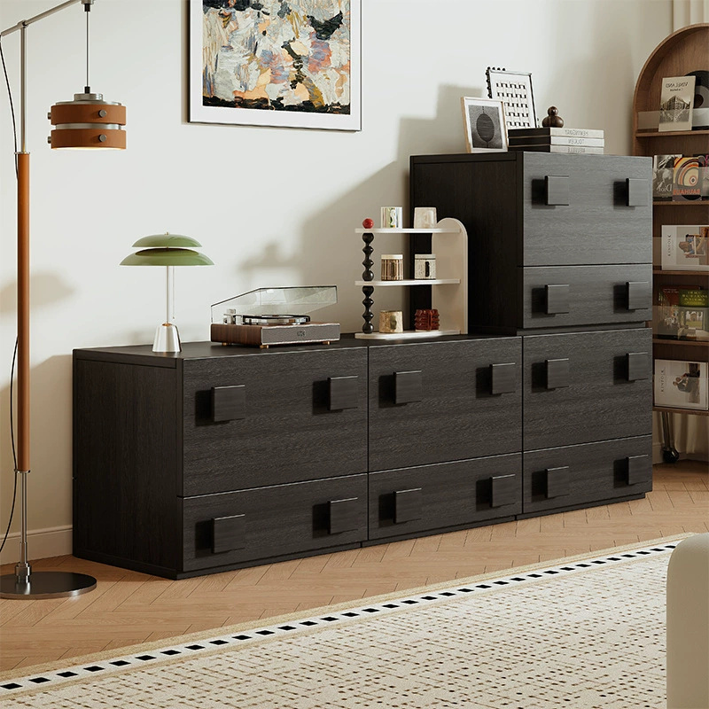 Новый ТВ-шкаф в стиле ретро, ​​маленькая квартира, современный простой шкаф для хранения, средневековая гостиная, комбинированный шкаф Кармен, напольный шкаф-ведро