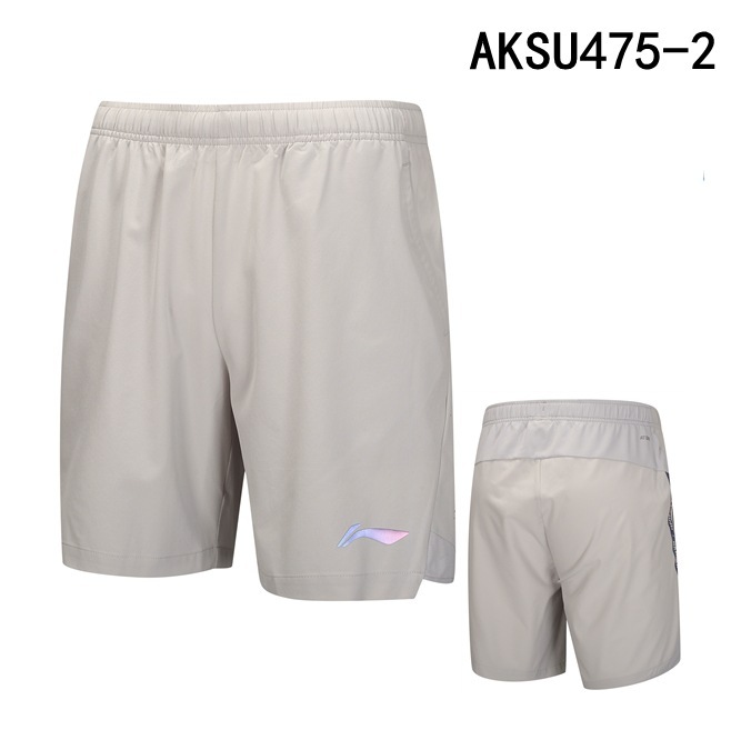 LI-NING 李寧 バドミントン 新しいメンズ スポーツ ショーツ 速乾性 通気性 スポーツ 競技 トレーニング AKSU475|undefined