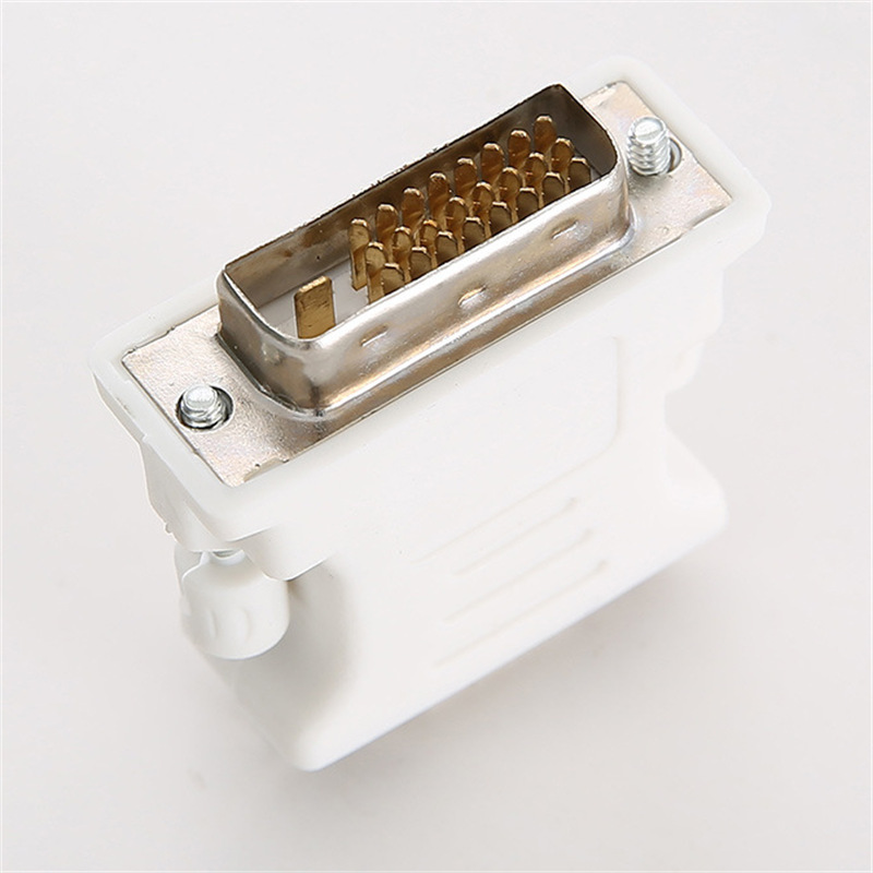 Wholesale DVI to VGA adapter video cable graphics card interface dvi male to vga female adapter