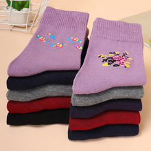 Socks elderly women 10 pairs thickened autumn and winter跨境