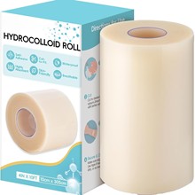 大规格水胶体敷料卷 柔韧亲肤水胶体贴片胶带水胶体防水敷料现货