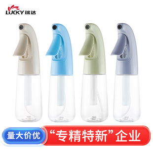 New 200ml Colorful Fine Mist High-Pressure Continuous Spray Bottle Plastic Makeup Hydrating Hairdressing Gardening Press Spray Bottle