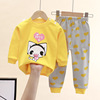 Children's set for boys, demi-season pijama, thermal underwear, trousers, children's clothing