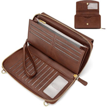 L 74860 RFID anti-theft women's wallet ����ˢ������Ǯ��
