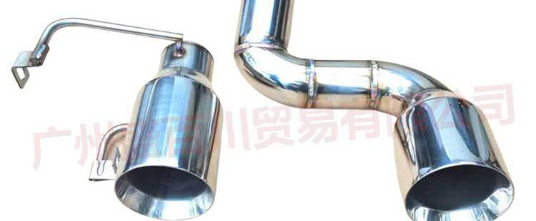 Suitable for Ford Ranger Stainless Steel Muffler Exhaust Pipe Tailpipe Tip Tail Throat Modification