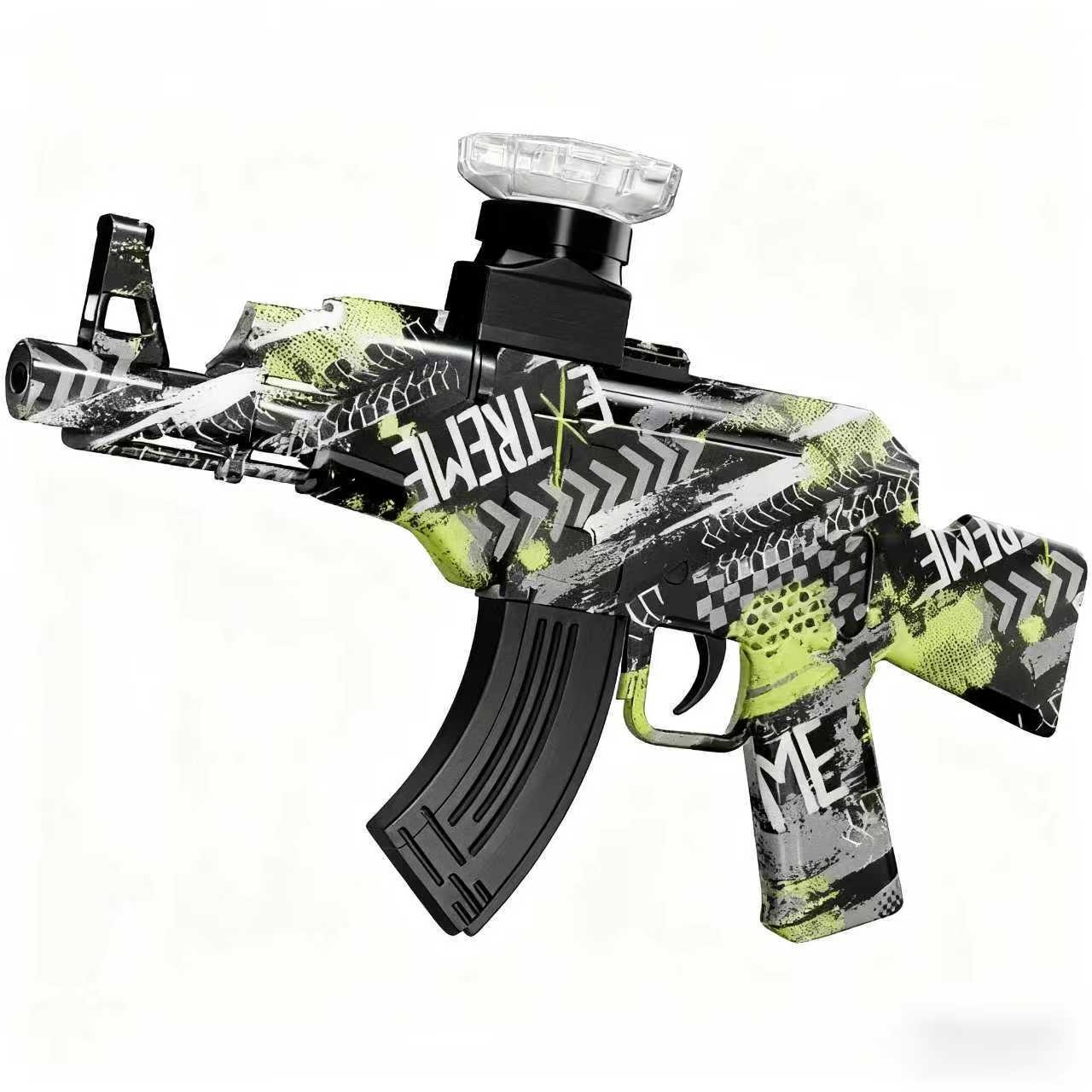 7.4V mini AK47 for pineapple bottle - green