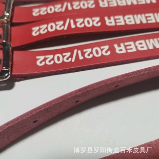 Luggage Tag Small Belt, Luggage Tag Genuine Leather Small Belt, Luggage Tag PU Leather Small Belt Double-sided Leather Small Belt