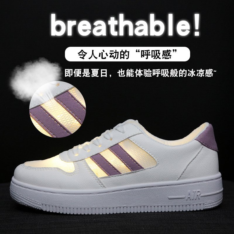2021 new spring small white shoes female...