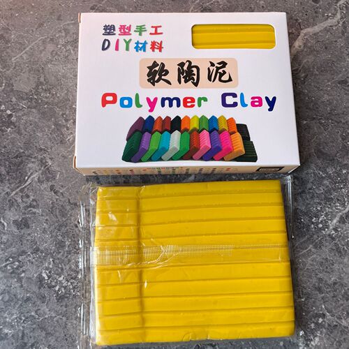 Cross-border supply 250g soft pottery handmade colored mud handmade materials boxed clay baking and shaping mud wholesale