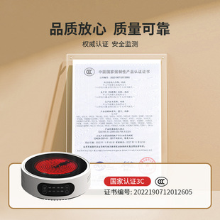 Electric Ceramic Stove for Tea Brewing, Indoor Household Electric Teapot, Glass High-Temperature Resistant Teapot Tea Set