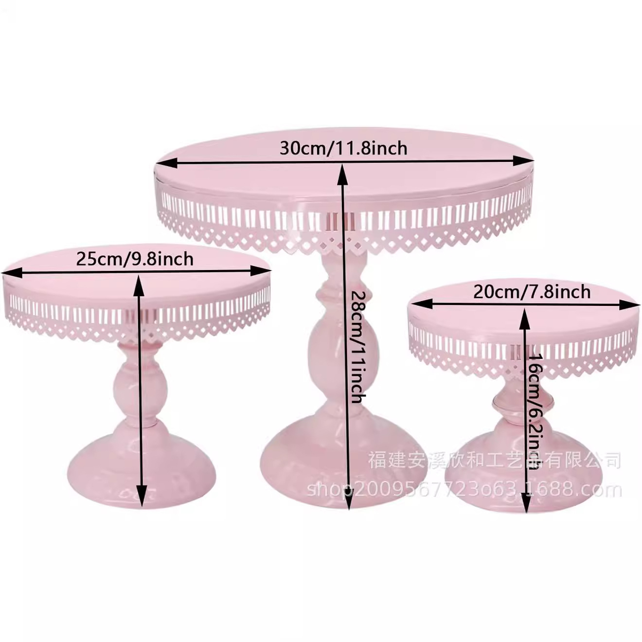 Fijación de pastel de hierro forjado de oro / bandeja de pastel / bandeja de frutas / bandeja de bodas West Point