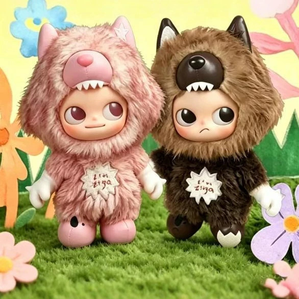 New Cross-Border Zsiga I'M Zsiga Series Vinyl Plush Toys, Gazi Sister Birthday Pendant Blind Box Gift