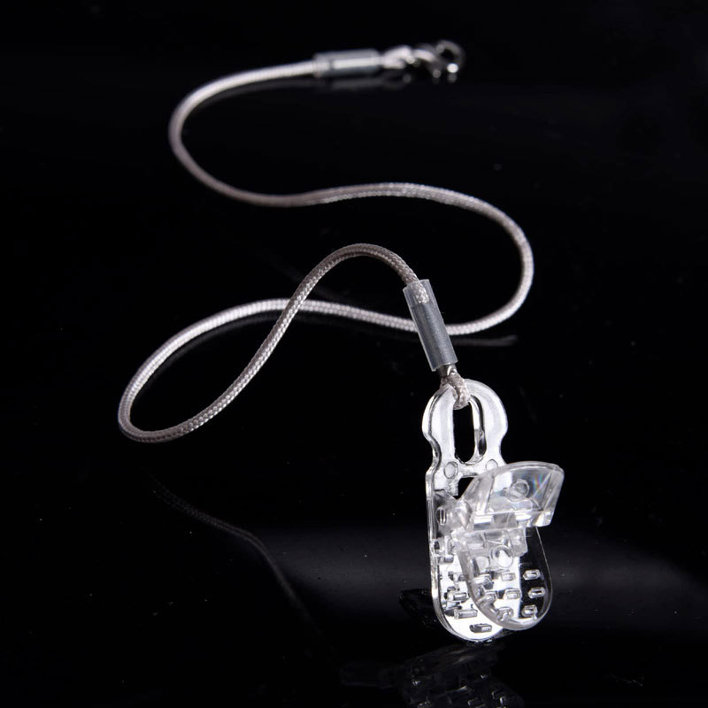 Audífono cuerda anti-perdida cordón cuerda protectora niños ancianos oído espalda máquina cuello cuerda de un solo oído binaural clip fijo