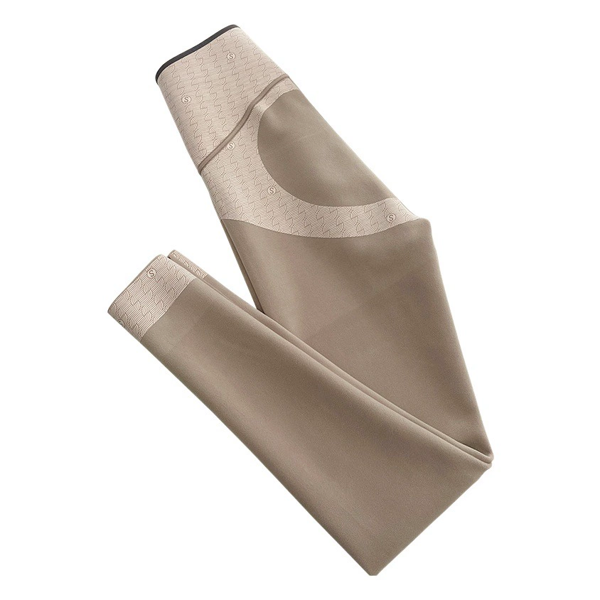 Бесследные брюки Барби с антибактериальной флисовой подкладкой 5A, Новые осенне-зимние брюки с акулой, подтягивающие живот, с высокой талией, облегающая Базовая женская верхняя одежда