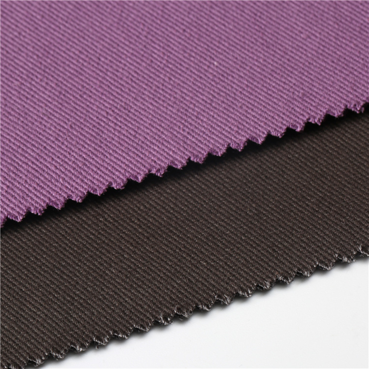 Al por mayor tejido grueso 100% tela de algodón twill chaqueta de hombre tejido de algodón orgánico twill
