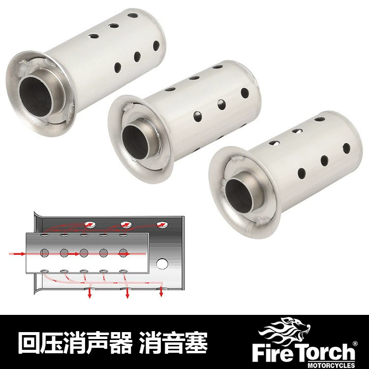 Подходит для выхлопной трубы мотоцикла глушитель выхлопная труба противодавление сердечник низко тонущий глушитель Новый