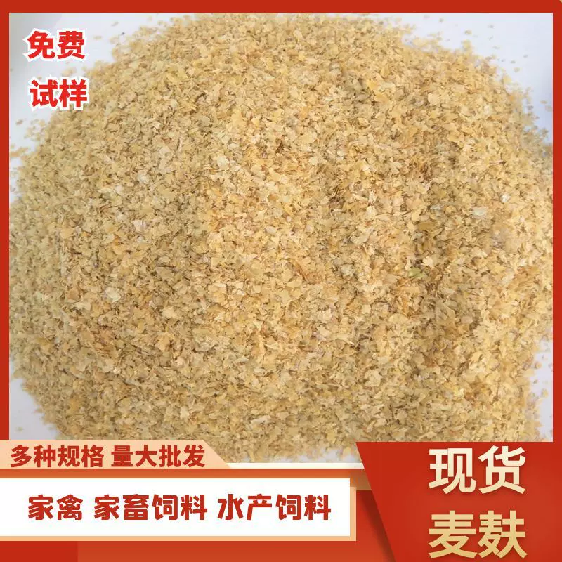 新鲜纯麦麸皮批发现货蘑菇菌类种植用鸡鸭鹅水产饲料麦麸量大价优