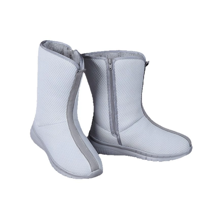 尚远 Warm high shoes, keep warm winter high boots, soft sole
