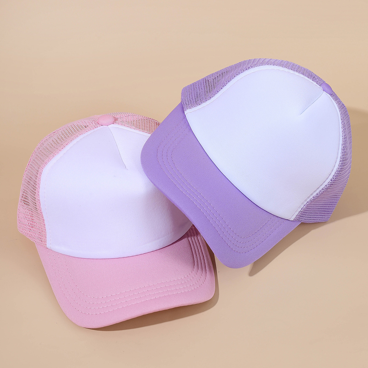 Gorra de malla sombrero de viaje padre-hijo gorra de béisbol bordada conjunto