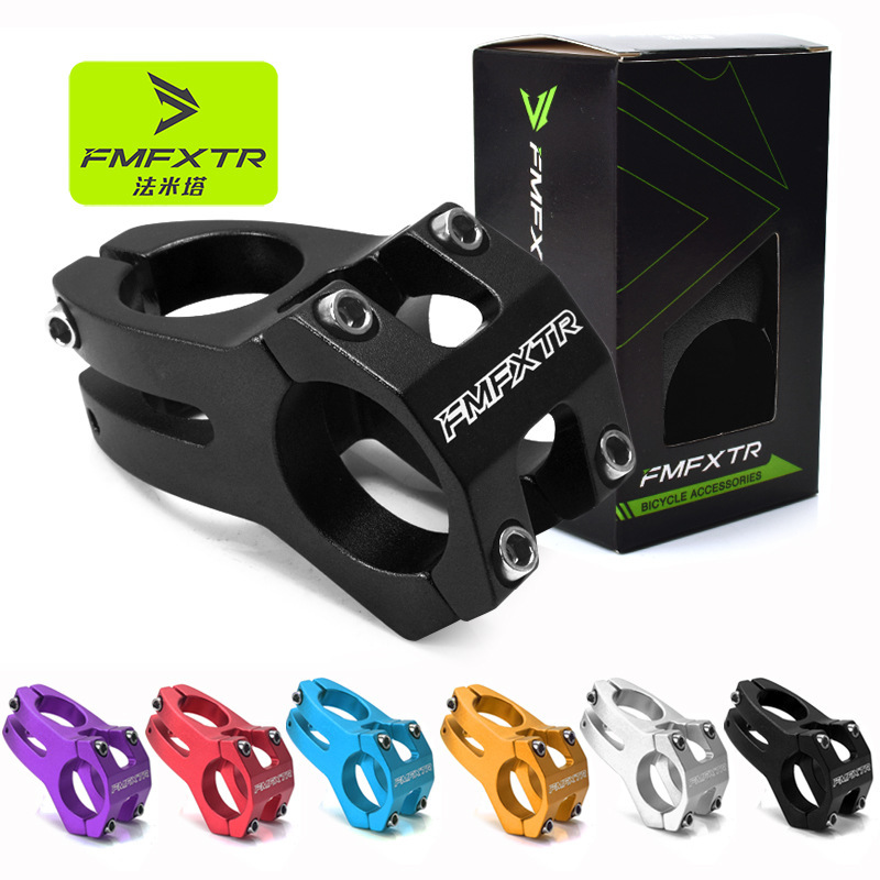 Bicycle Stem Faucet Handlebar Accessories Road Bike Short Stem Cycling Mountain Bike Cut Out Riser 31.8 Stem