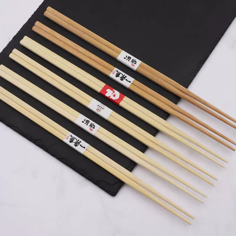 一次性筷子两头尖竹筷日式餐具寿司料理筷一次性寿司筷环保