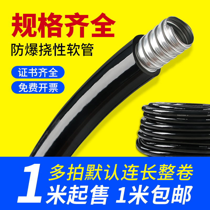 BNG防爆软管挠性连接管4/6分DN20电线套管穿线管绕线管接线管定制