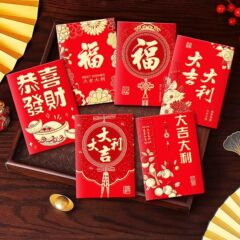 花季メーカー卸売り紅包袋2025新型30開透明箱共通個性創意改口利は封です。