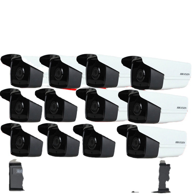 PoE CCTV Camera Set PoE CCTV Camera Set 2 millones de cable de alimentación sin tela